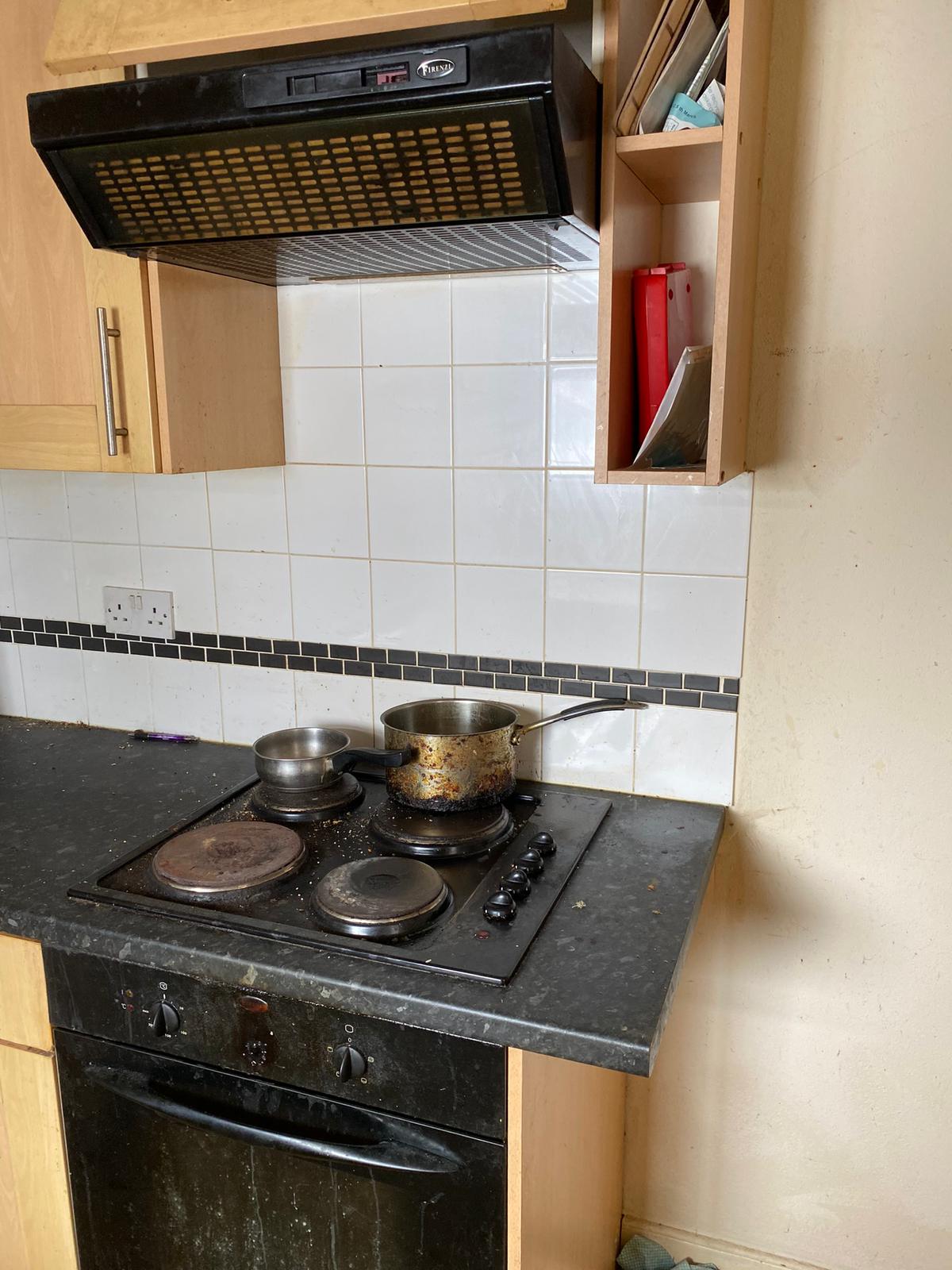 Kitchen before